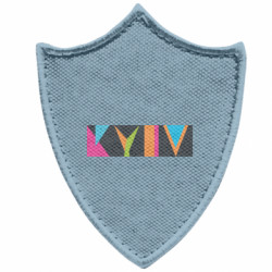 Шеврони загострений щит