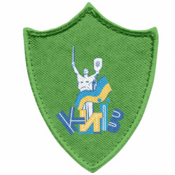 Шеврони загострений щит