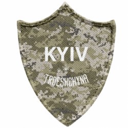 Шеврони загострений щит