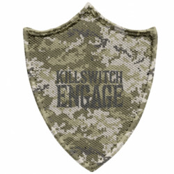 Шевроны заостренный щит