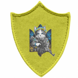 Шеврони загострений щит