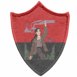 Шеврони загострений щит