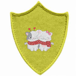 Шеврони загострений щит