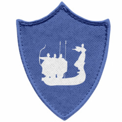 Шевроны заостренный щит