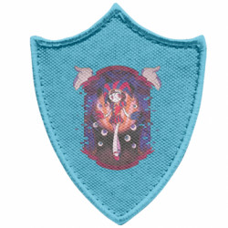 Шевроны заостренный щит