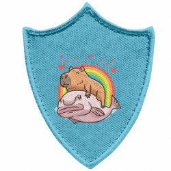 Шеврони загострений щит