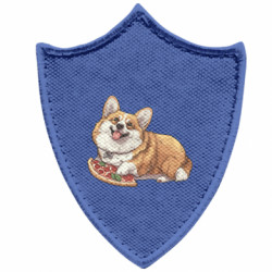 Шевроны заостренный щит