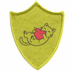 Шеврони загострений щит