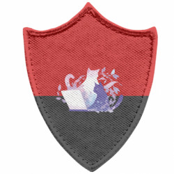 Шевроны заостренный щит