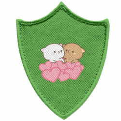 Шевроны заостренный щит