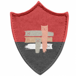 Шеврони загострений щит