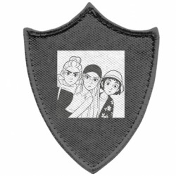 Шеврони загострений щит