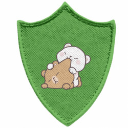 Шеврони загострений щит