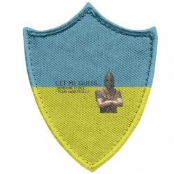 Шеврони загострений щит