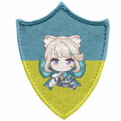 Шевроны заостренный щит