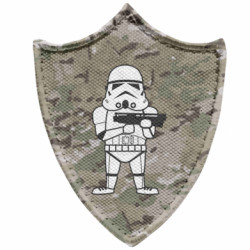 Шевроны заостренный щит