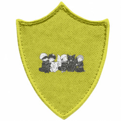 Шеврони загострений щит