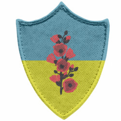 Шевроны заостренный щит