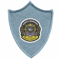 Шевроны заостренный щит