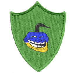 Шеврони загострений щит