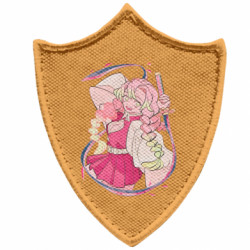 Шевроны заостренный щит