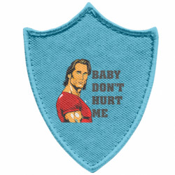 Шевроны заостренный щит