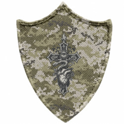 Шевроны заостренный щит