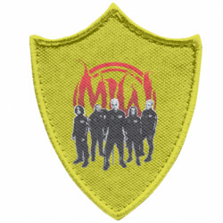 Шеврони загострений щит