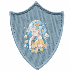 Шеврони загострений щит