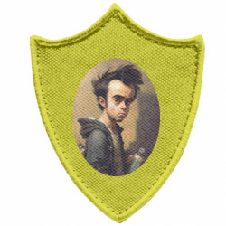 Шеврони загострений щит