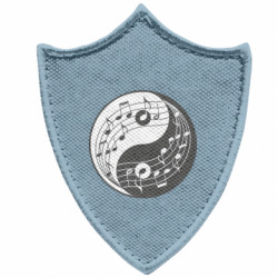 Шевроны заостренный щит