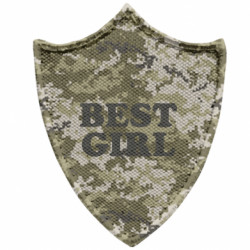 Шеврони загострений щит