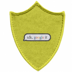 Шевроны заостренный щит