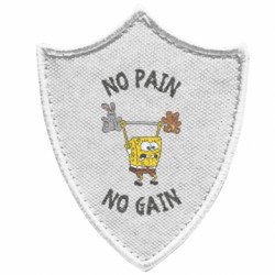 Шевроны заостренный щит