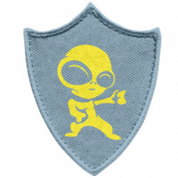 Шевроны заостренный щит