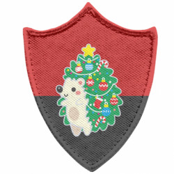 Шевроны заостренный щит