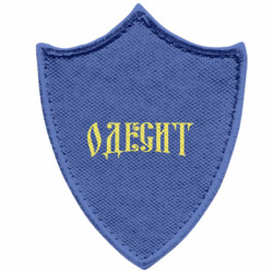 Шеврони загострений щит