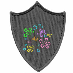 Шевроны заостренный щит