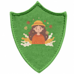 Шеврони загострений щит