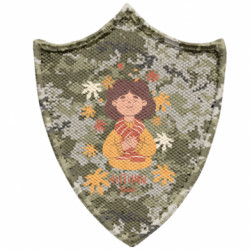 Шеврони загострений щит