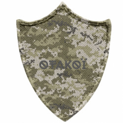 Шевроны заостренный щит