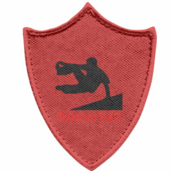 Шевроны заостренный щит