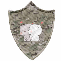 Шеврони загострений щит