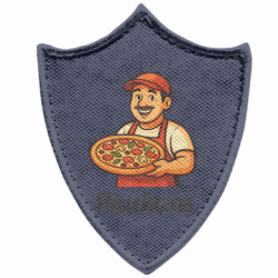 Шевроны заостренный щит