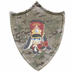 Шевроны заостренный щит