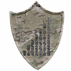 Шевроны заостренный щит