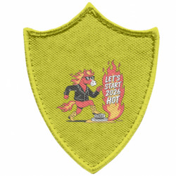 Шеврони загострений щит