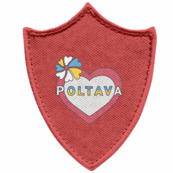 Шевроны заостренный щит