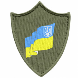 Шевроны заостренный щит
