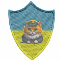 Шеврони загострений щит